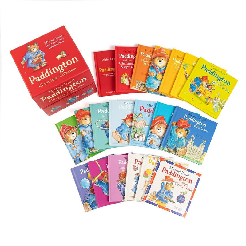 ["9780008644604", "Childrens Books (7-11)", "christmas set", "cl0-CERB", "junior books", "michael bond", "michael bond Paddington set", "paddington", "paddington a classic collection", "paddington books set", "paddington box set", "Paddington World Book Day", "young teen"]