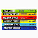 Jamie King Collection 6 Books Set (Paranormal Stories, True Crime Stories, Unsolved Mysteries, Stories of the Occult, Urban Legends, Conspiracy Theories)