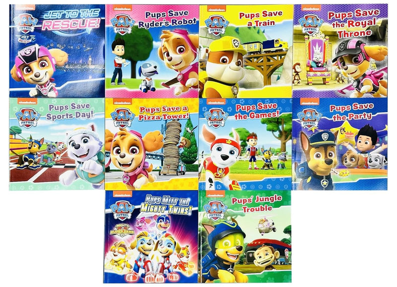 ["9789123485208", "books for childrens", "chase paw patrol", "children books", "childrens books", "Childrens Books (3-5)", "everest paw patrol", "Jet To The Rescue", "marshall paw patrol", "nickelodeon", "nickelodeon book collection", "nickelodeon book collection set", "nickelodeon books", "nickelodeon collection", "nickelodeon paw patrol", "paw patrol", "paw patrol character", "paw patrol chase", "paw patrol mighty pups", "paw patrol ready race rescue", "paw patrol ready set rescue", "Paw Patrol stories", "paw patrol tower", "Pups Jungle Trouble", "Pups Meet The Mighty Twins!", "Pups Save A Pizza Tower!", "Pups Save A Train", "Pups Save Ryder's Robot", "Pups Save Sports Day!", "Pups Save The Games!", "Pups save the party", "Pups Save The Royal Throne", "skye paw patrol"]