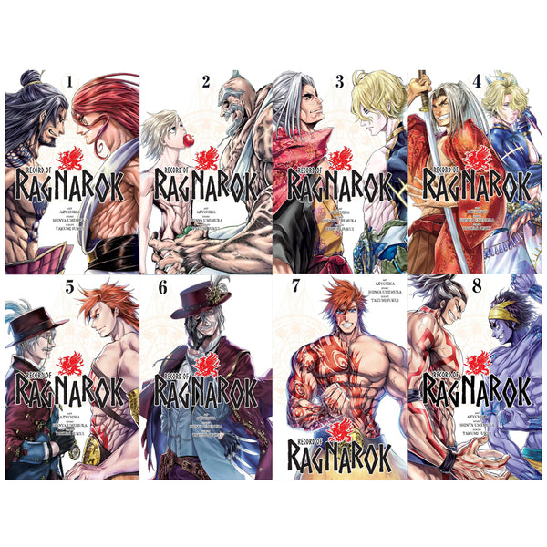 Record of Ragnarok Manga Set Vol. 1-8 by Shinya Umemura