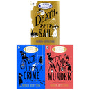 A Murder Most Unladylike Collection 3 Books Set by Robin Stevens (Once Upon a Crime, Death Sets Sail, Top Marks For Murder)
