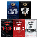 The Ravenhood and The Ravenhood Legacy Series 5 Books Set by Kate Stewart (Flock, Exodus, The Finish Line, One Last Rainy Day, Severed Heart)