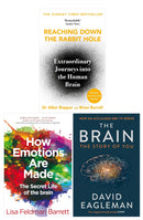 Reaching Down the Rabbit Hole, The Brain and How Emotions are Felt 3 Books Set