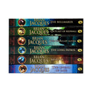 Brian Jacques Redwall Series 6 Books Collection Set (Books 7-12) (The Bellmaker, Outcast of Redwall, Pearls of Lutra, Long Patrol, Marlfox, Legend of Luke)
