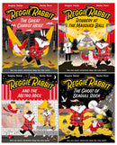 Reggie Rabbit Series 4 Books Collection Set by Swapna Reddy (The Great Carrot Heist, The Ghost of Seagull Rock, The Metro Mice, Robbery at the Masqued Ball)