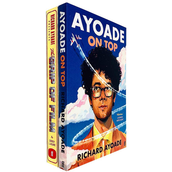 Richard Ayoade 2 Books Collection Set (The Grip of Film, Ayoade on Top)