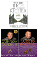 Robert T. Kiyosaki 3 Books Collection Set (Rich Dad's Cashflow Quadrant, Rich Dad's Guide to Investing, Why the Rich are Getting Richer)