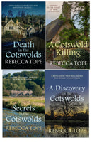 Rebecca Tope Cotswold Mysteries 4 Books Collection Set (A Cotswold Killing, Death in the Cotswolds, Secrets in the Cotswolds, A Discovery in the Cotswolds)