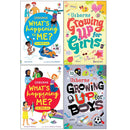 What's Happening to me Growing up for Boys and Girls Collection 4 Books Set