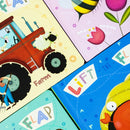 My First Lift the Flap 4 Board Books Set (Farm, Sea, Garden, Jungle)