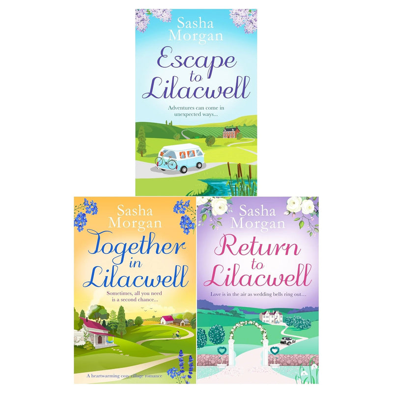 Sasha Morgan Lilacwell Village Series Books Collection Set (Escape t