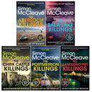Simon McCleave DI Ruth Hunter Series 5 Books Collection Set (Chirk Castle Killings, Portmeirion Killings, Llandudno Pier Killings, Abersoch Killings, Bala Lake Killings)