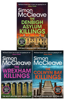 DI Ruth Hunter Series 3 Books Collection Set (Books 15-17) By Simon McCleave (Denbigh Asylum Killings, Wrexham Killings, Colwyn Bay Killings)