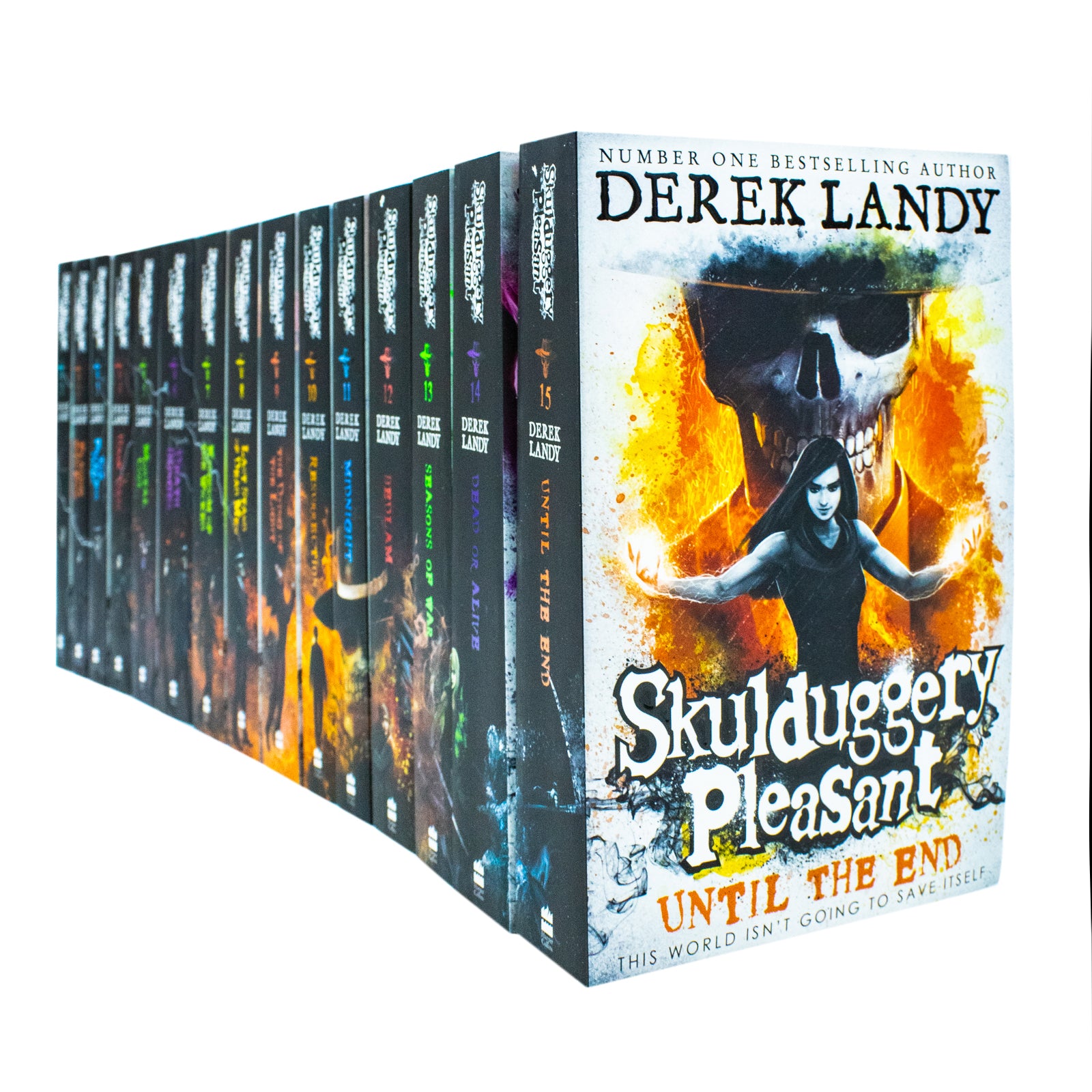 Skulduggery Pleasant 15 Books Collection Set By Derek Landy