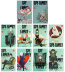 Spy x Family Collection 10 Books Set Volumes 1-10 by Tatsuya Endo