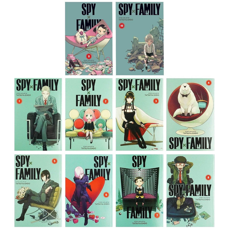 ["9780678459515", "Spy x Family", "Spy x Family Book Collection", "Spy x Family Books", "Spy x Family Collection", "Spy x Family Volume 1", "Spy x Family Volume 10", "Spy x Family Volume 2", "Spy x Family Volume 3", "Spy x Family Volume 4", "Spy x Family Volume 5", "Spy x Family Volume 6", "Spy x Family Volume 7", "Spy x Family Volume 8", "Spy x Family Volume 9", "Tatsuya Endo", "Tatsuya Endo Book Collection", "Tatsuya Endo Book Collection Set", "Tatsuya Endo Books", "Tatsuya Endo Collection"]
