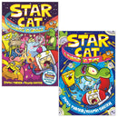 Star Cat Series 2 Books Collection Set by James Turner (A Turnip in Time!, Unicorns in Space!)