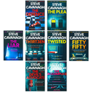 Eddie Flynn Series 8 Books Collection Set By Steve Cavanagh (Twisted, Thirteen, The Accomplice, The Defence, The Plea, The Liar, Fifty-Fifty, The Devil's Advocate)