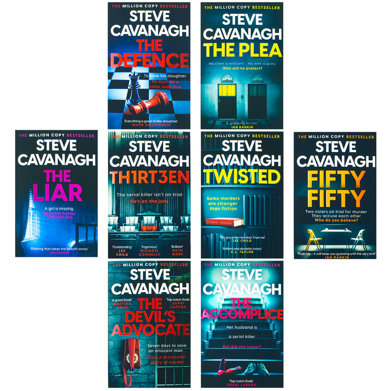 ["9780678466766", "Adult book", "adult fiction", "Adult Fiction (Top Authors)", "adult fiction book collection", "adult fiction books", "adult fiction collection", "adults", "adults books", "adults fiction", "Crime", "Crime & mystery", "Crime and mystery", "crime fiction", "crime fiction books", "crime mystery books", "crime mystery fiction", "Crime Series", "Crime Stories", "crime thriller", "crime thriller books", "Eddie Flynn Series", "Fiction", "fiction book", "fiction books", "fiction collection", "Fifty-Fifty", "Steve Cavanagh", "The Defence", "The Devil's Advocate", "The Liar", "The Plea", "Thirteen", "thriller", "Thriller & Mystery Adventures", "thriller books", "thrillers", "thrillers books", "Thrilling Series", "Thrilling Stories"]