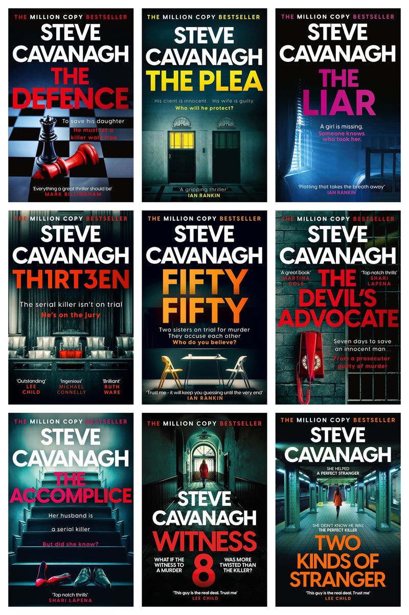 ["9789526536415", "Adult Fiction (Top Authors)", "Biography", "Business", "Crime", "Eddie Flynn Books", "Eddie Flynn Collection", "Eddie Flynn Series", "Eddie Flynn Set", "Fiction", "fifty fifty", "Finance", "Law", "Murder", "Mystery", "Steve Cananagh Set", "Steve Cavanagh", "Steve Cavanagh Books", "Steve Cavanagh Collection", "The Defence", "The Liar", "The Plea", "Thirteen", "Thrillers", "Two Kinds of Stranger"]
