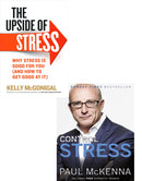 Control Stress, The Upside of Stress 2 Books Collection Set
