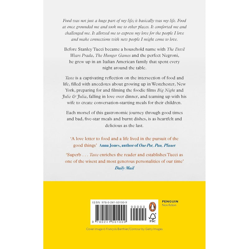 ["9780241501009", "best food memoirs", "celebrity chef book", "celebrity memoirs", "cooking books by Stanley Tucci", "cooking memoir", "culinary memoirs", "culinary storytelling book", "food and cooking books", "food culture memoirs", "food lovers book", "food memoir book", "food memoirs", "food writing by Stanley Tucci", "Italian food memoirs", "Stanley Tucci autobiography", "Stanley Tucci bestseller", "Stanley Tucci biography", "Stanley Tucci book", "Stanley Tucci book Taste", "Stanley Tucci cooking stories", "Stanley Tucci food book", "Stanley Tucci food experiences", "Stanley Tucci food history", "Stanley Tucci food inspiration", "Stanley Tucci food journey", "Stanley Tucci memoir", "Stanley Tucci new book", "Stanley Tucci recipes", "Stanley Tucci Taste book", "Stanley Tucci Taste collection", "Stanley Tucci Taste hardcover", "Taste audiobook", "Taste book discussion", "Taste book review", "Taste book summary", "Taste by Stanley Tucci", "Taste memoir analysis", "Taste memoir Stanley Tucci", "Taste Stanley Tucci gift", "Taste Stanley Tucci paperback", "Taste Stanley Tucci recipes", "Taste Stanley Tucci review", "Taste: My Life Through Food"]