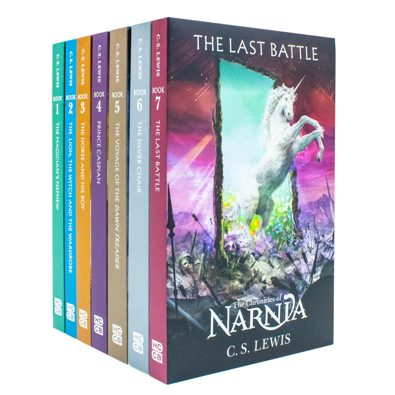 Chronicles of Narnia 7 Books Collection Box Set by C.S. Lewis – Classi