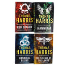 Thomas Harris Hannibal Lecter Series 4 Books Bundle Collection (Red Dragon,Hannibal,Silence Of The Lambs,Hannibal Rising)