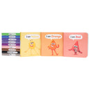 Colourblocks 12 Mini Books Box Set – I Am Red, Blue, Yellow & More Early Learning Colours Collection