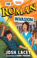 Time Travel Twins Series 4 Books Set by Josh Lacey (Viking Attack, Stone Age Clash, Roman Invasion, Maya Sacrifice)