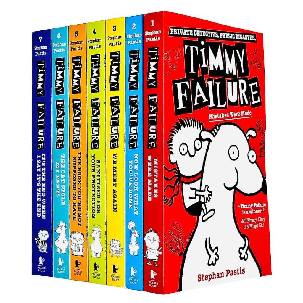 Timmy Failure books Totally Catastrophic Books Collection Set