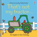 Usborne That’s Not My Vehicles 8 Books Collection Set – Rocket, Plane, Car, Fire Engine, Bus, Train, Truck & Tractor | Touchy-Feely Baby Board Books by Fiona Watt
