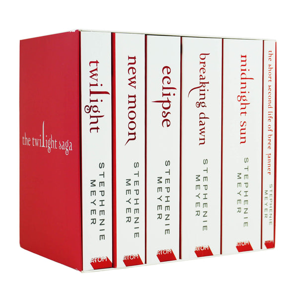 BOX MISSING - Stephenie Meyer Twilight Saga Collection 6 Books Box Set (White Cover) (Copy)