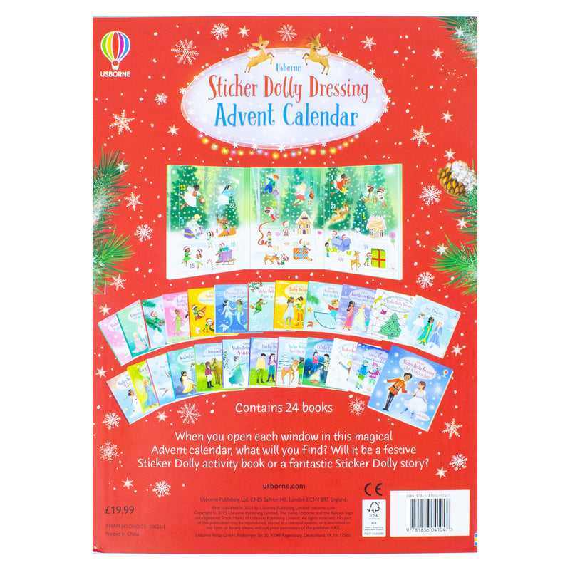 christmas sticker dolly dressing book Little Sticker Dolly Dressing Christmas: Fiona Watt: 9781474927970: Amazon.com: Books