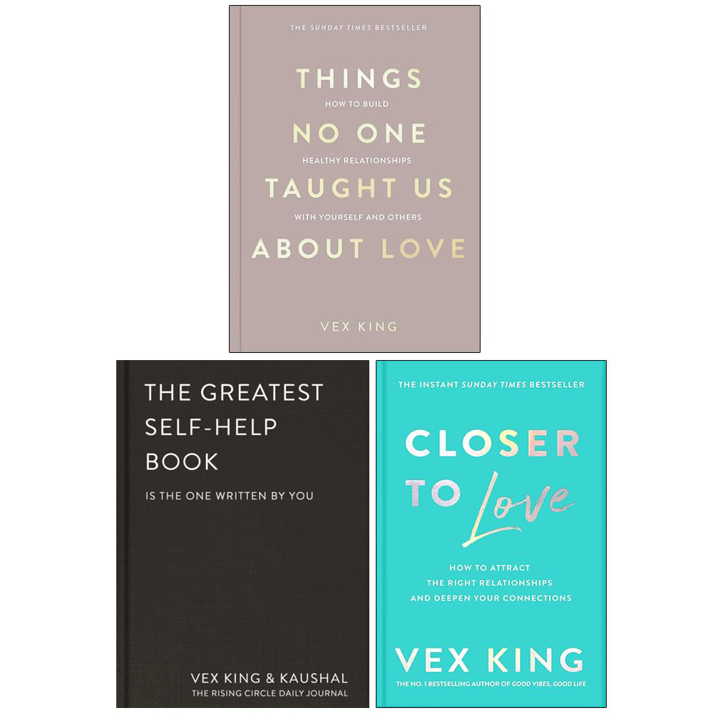 Vex King Collection Books Set (Things No One Taught Us About Love, T