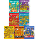 David Walliams World's Worst Children 7 Books Collection Set Worst Teachers, Worst Parents, Worst Pets, Worst Monsters