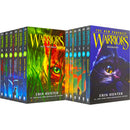 Warrior Cats Series 1 And 2 - The Prophecies Begin And The New Prophecy By Erin Hunter 12 Books Set