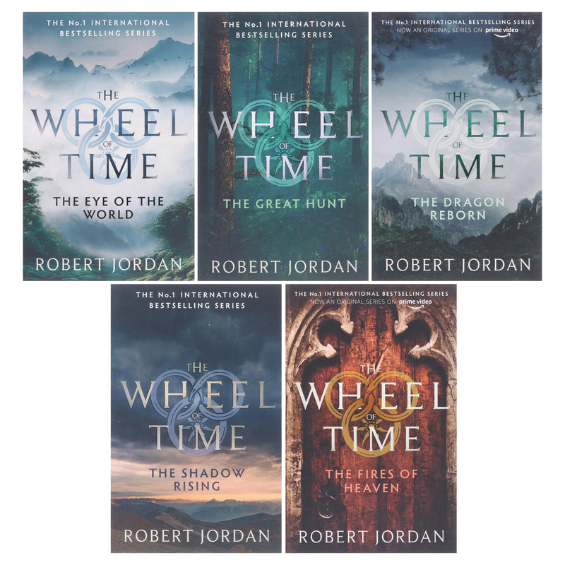 ["9789526529424", "Adult Fiction (Top Authors)", "cl0-VIR", "Robert Jordan", "robert jordan books set", "Robert Jordan The Wheel of Time Collection", "The Dragon Reborn", "The Eye Of The World", "The Fires Of Heaven", "The Great Hunt", "The Shadow Rising", "The Wheel of Time Collection", "Wheel of Time Collection Series"]