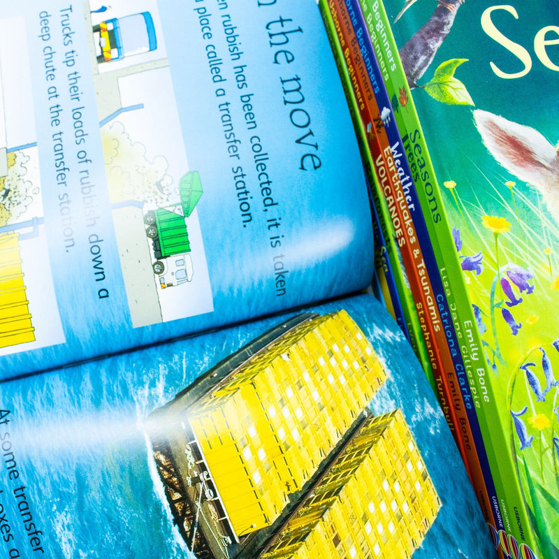 Usborne Beginners Our World Series 10 Books Collection Box Set (Planet