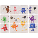 Colourblocks 12 Mini Books Box Set – I Am Red, Blue, Yellow & More Early Learning Colours Collection