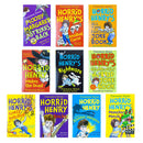 Horrid Henry 10 Books Collection Set by Francesca Simon – Funny School Adventure Collection for Kids