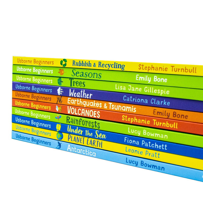 Usborne Beginners Our World Series 10 Books Collection Box Set (Planet