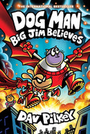 Dog Man Series 11-14 Collection 4 Books Set By Dav Pilkey (Twenty Thousand Fleas Under the Sea, The Scarlet Shedder, Big Jim Begins, Big Jim Believes)