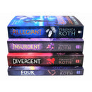 Divergent Series 4 Book Box Set by Veronica Roth – Divergent, Insurgent, Allegiant & Four