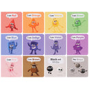 Colourblocks 12 Mini Books Box Set – I Am Red, Blue, Yellow & More Early Learning Colours Collection