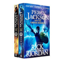 Percy Jackson Greek Myths Collection 2 Books Set By Rick Riordan (Percy Jackson and the Greek Gods, Percy Jackson and the Greek Heroes)