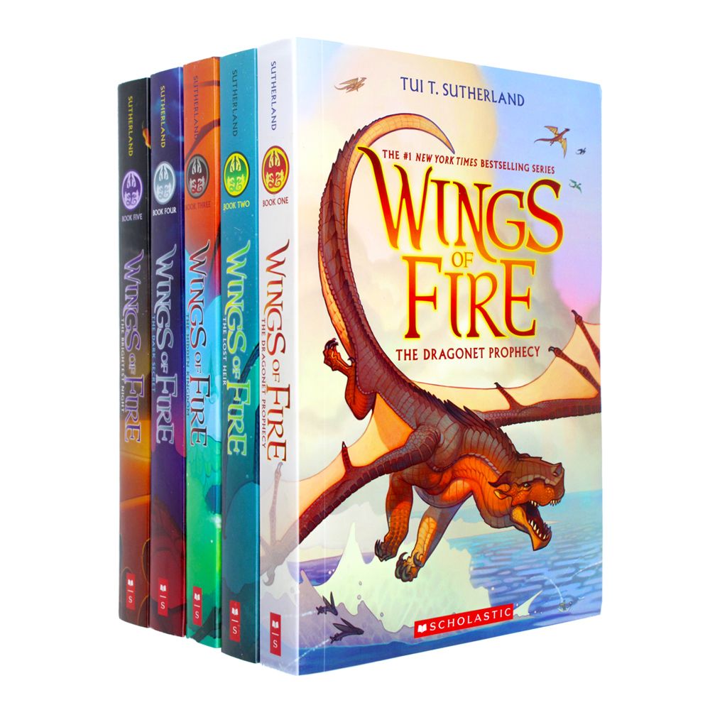 Wings Of Fire Series 5 Books Collection Set (Books 1-5) by Tui T. Suth
