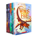 Wings Of Fire Series 5 Books Collection Set (Books 1-5) by Tui T. Sutherland