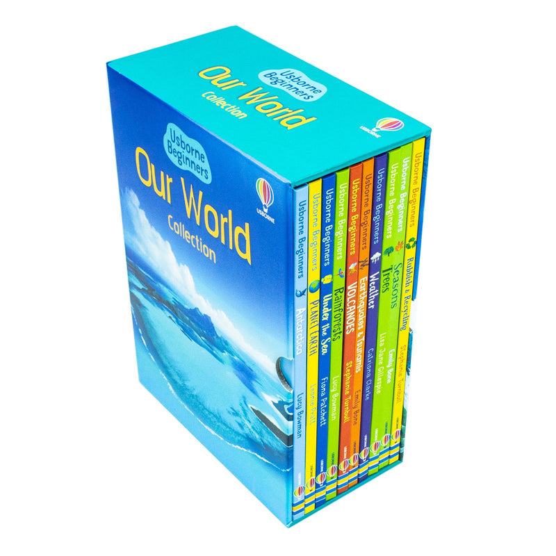 Usborne Beginners Our World Series 10 Books Collection Box Set (Planet