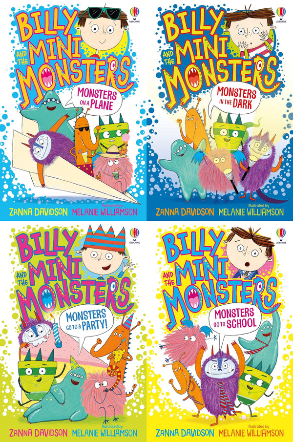 Billy and the Mini Monsters 4 Books Collection Set